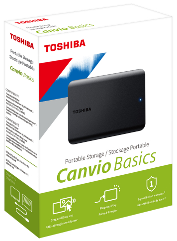 TOSHIBA CANVIO BASIC (1TB)